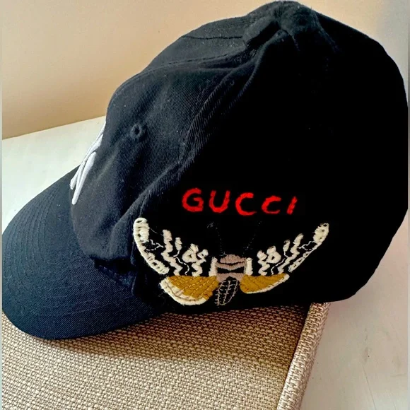 Butterfly Gucci Yankees Collection GUCCI MLB NY YANKEE Red Logo